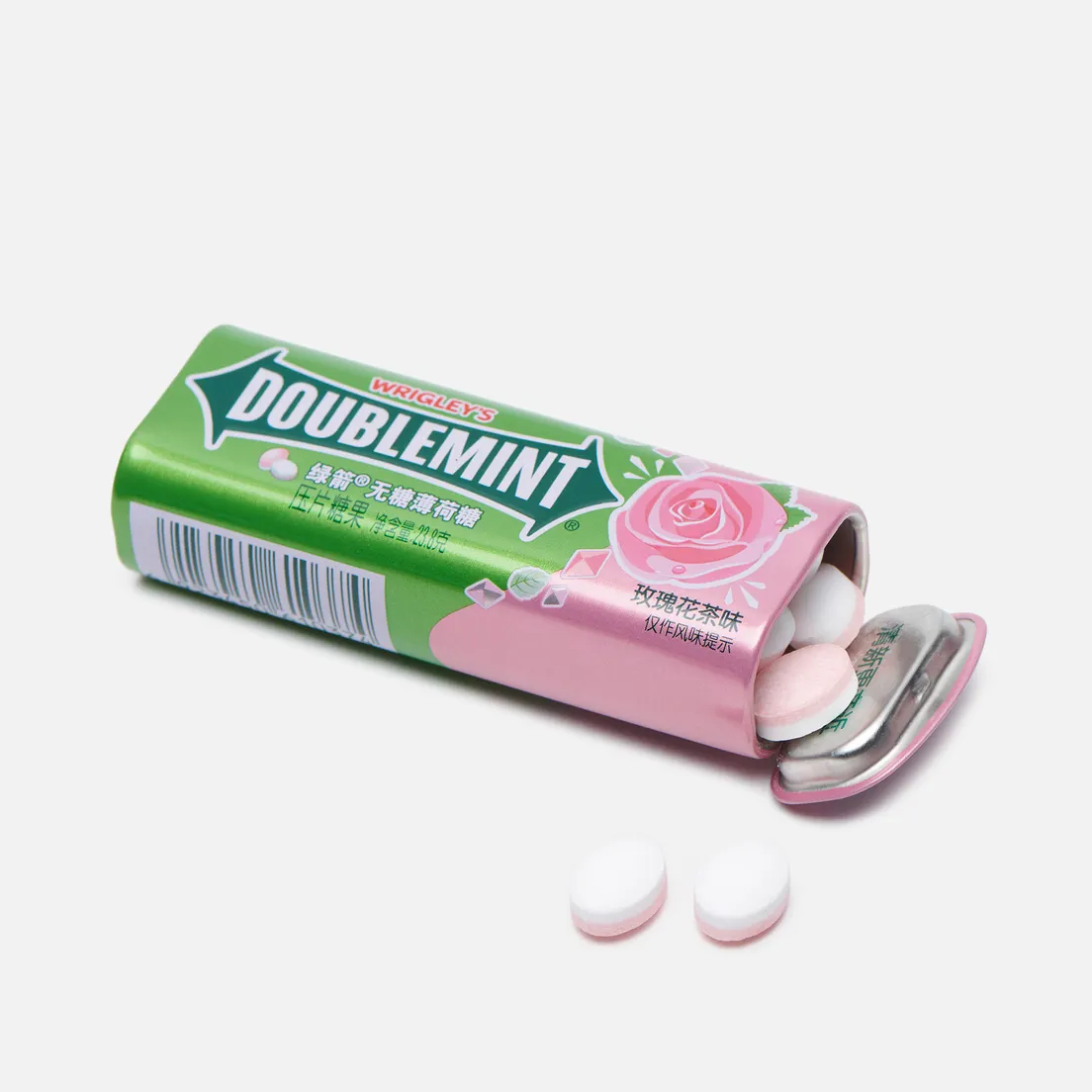 Wrigley's Жевательная резинка Doublemint Rose Mints Metal Box
