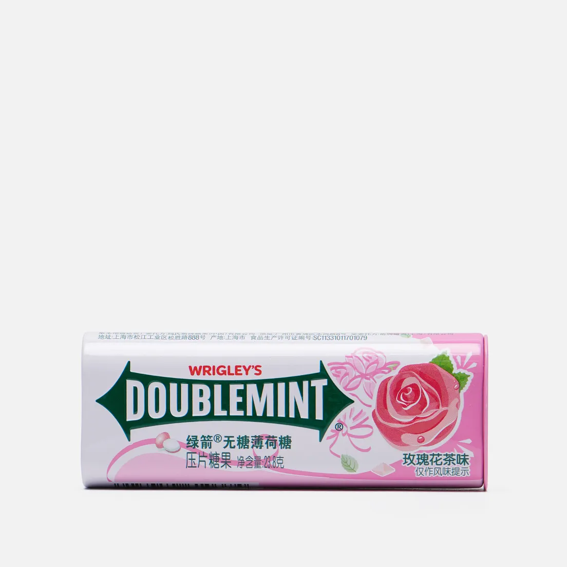Wrigley's Жевательная резинка Doublemint Rose Mints Metal Box