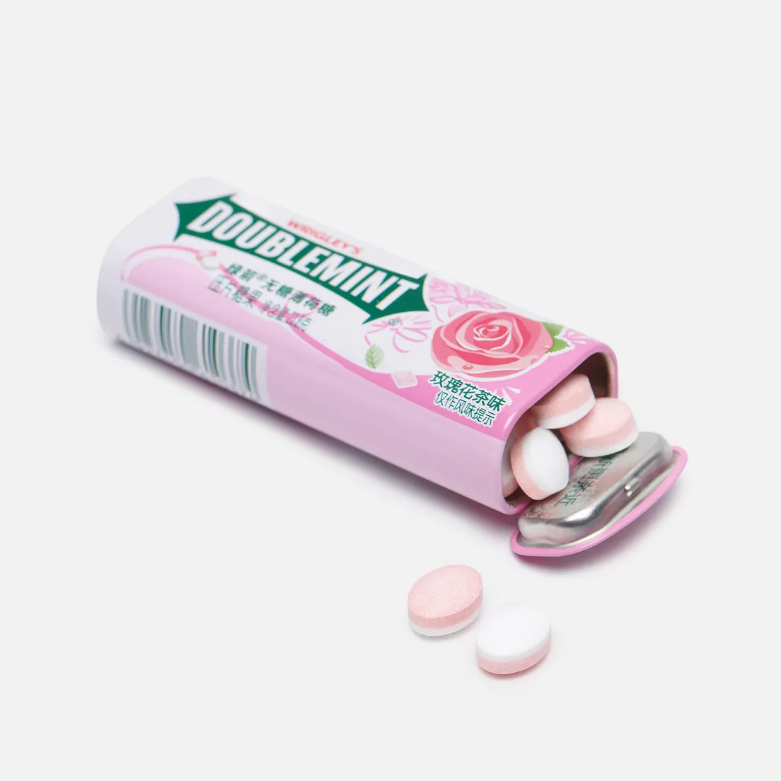 Wrigley's Жевательная резинка Doublemint Rose Mints Metal Box