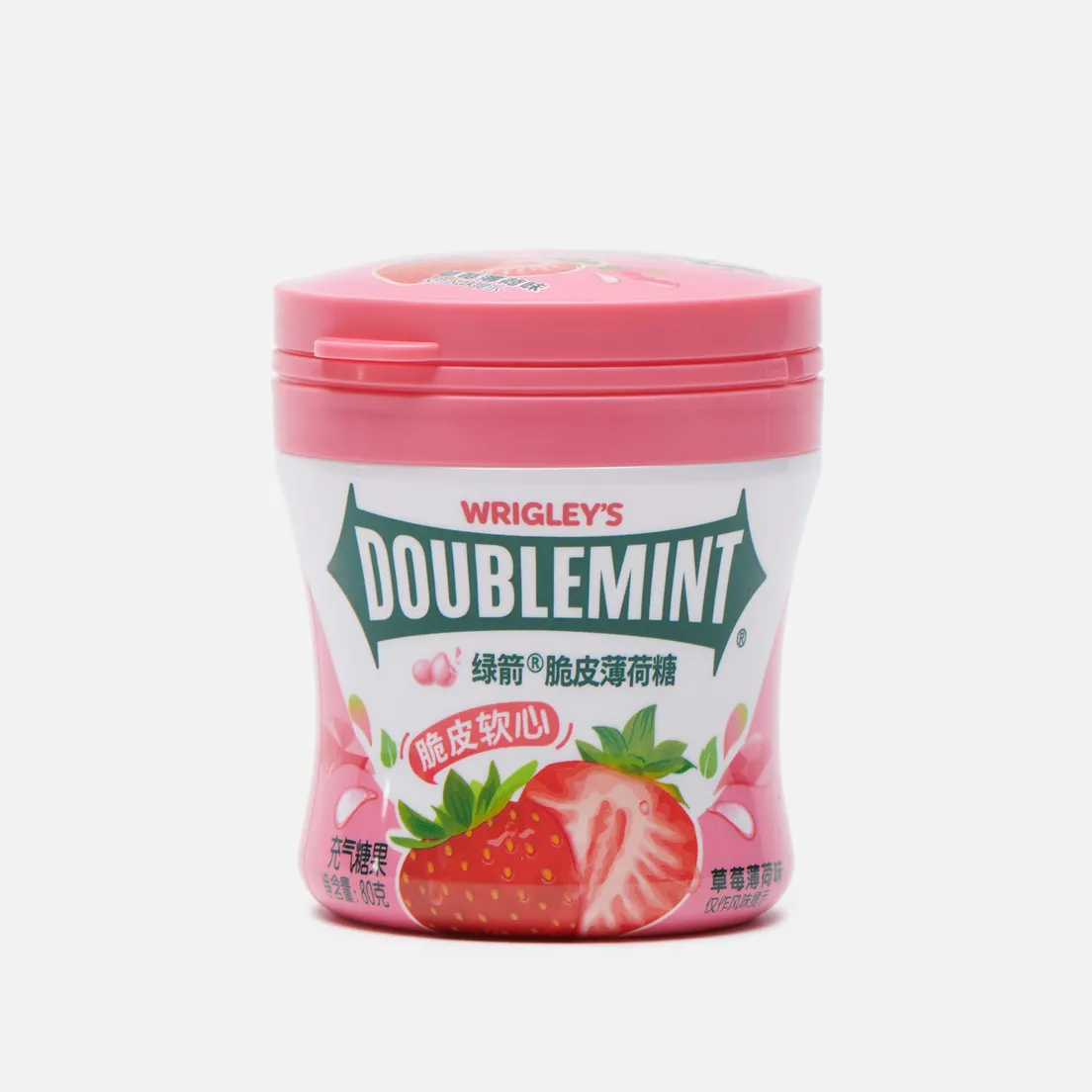 Wrigley's Жевательная резинка Doublemint Strawberry Mints