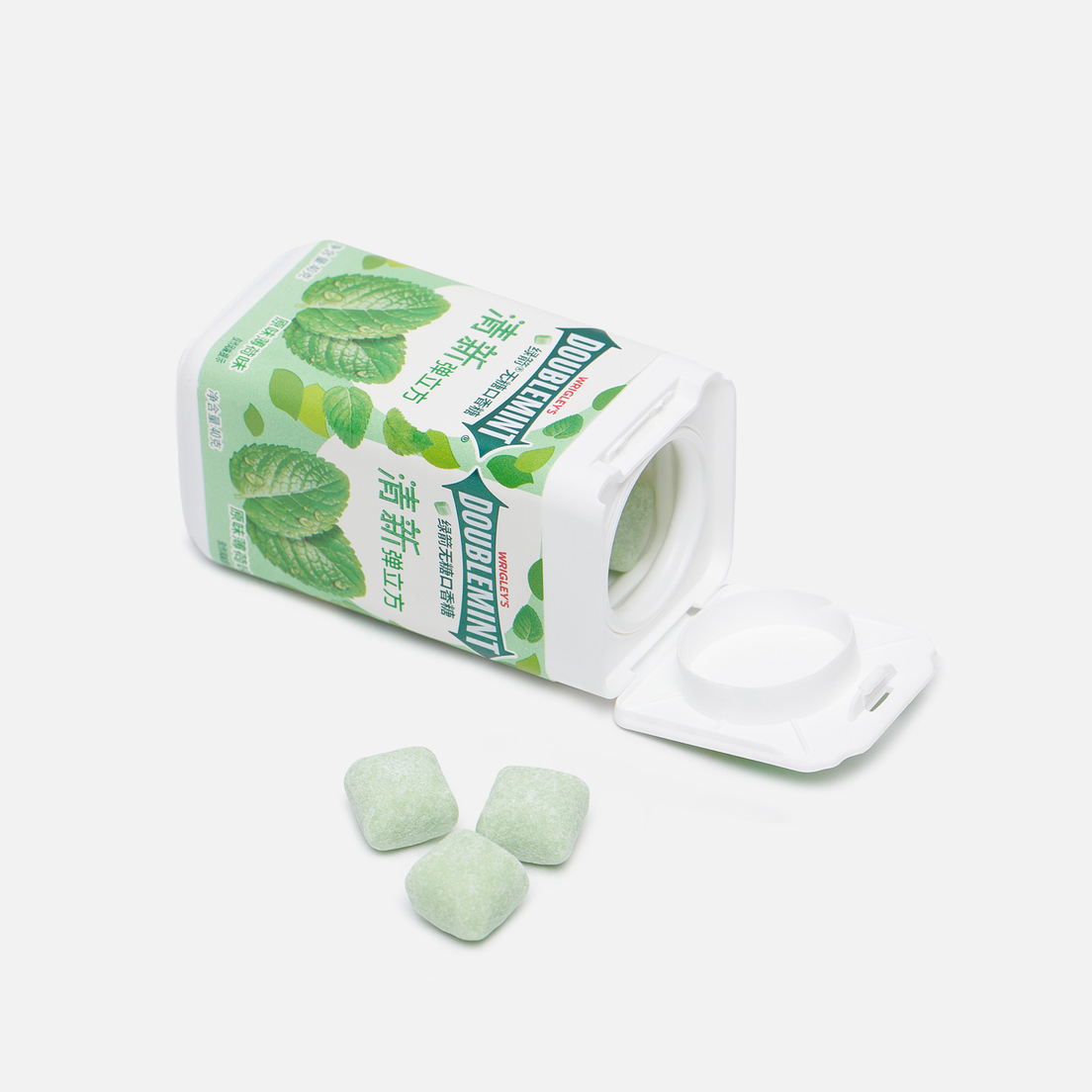 Wrigley's Жевательная резинка Doublemint Spearmint Bottle