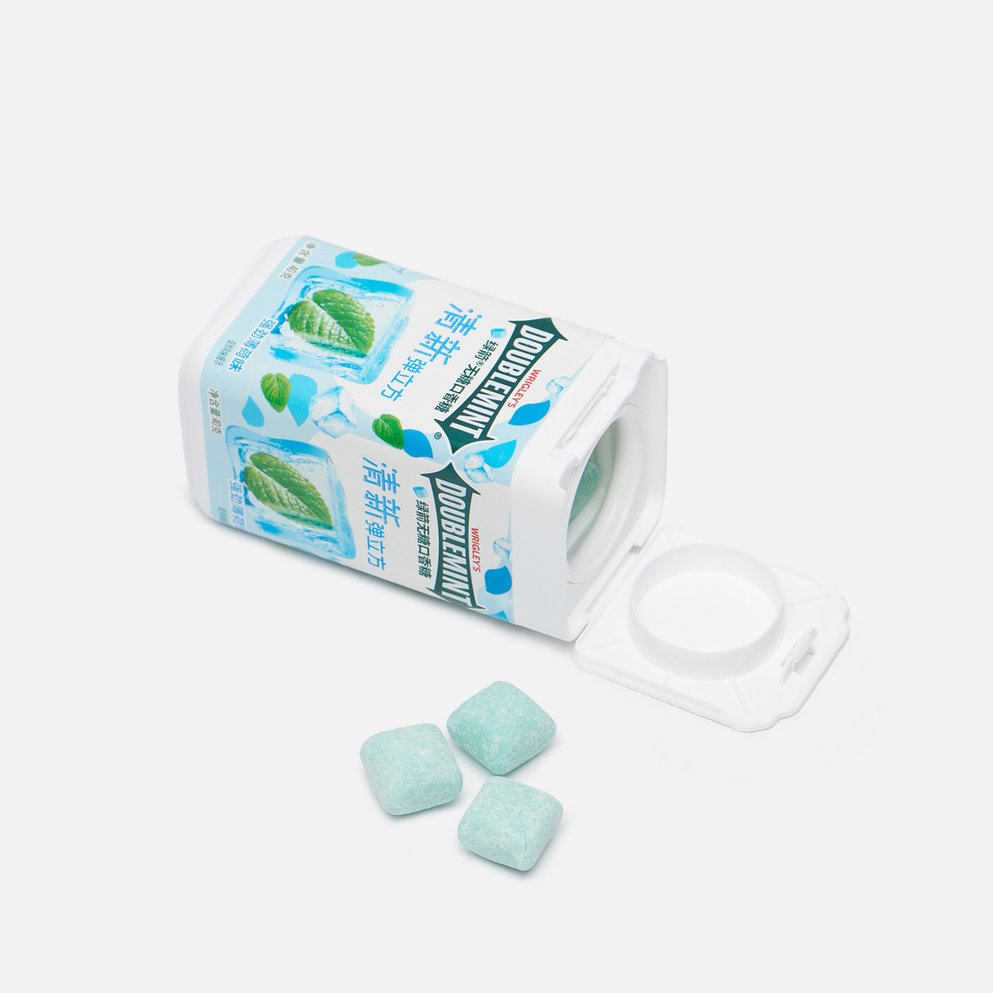 Wrigley's Жевательная резинка Doublemint Peppermint Bottle