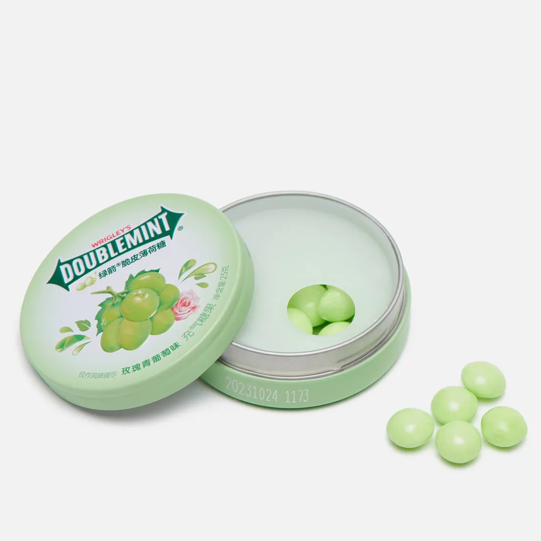 Wrigley's Драже Doublemint Rose Green Grape