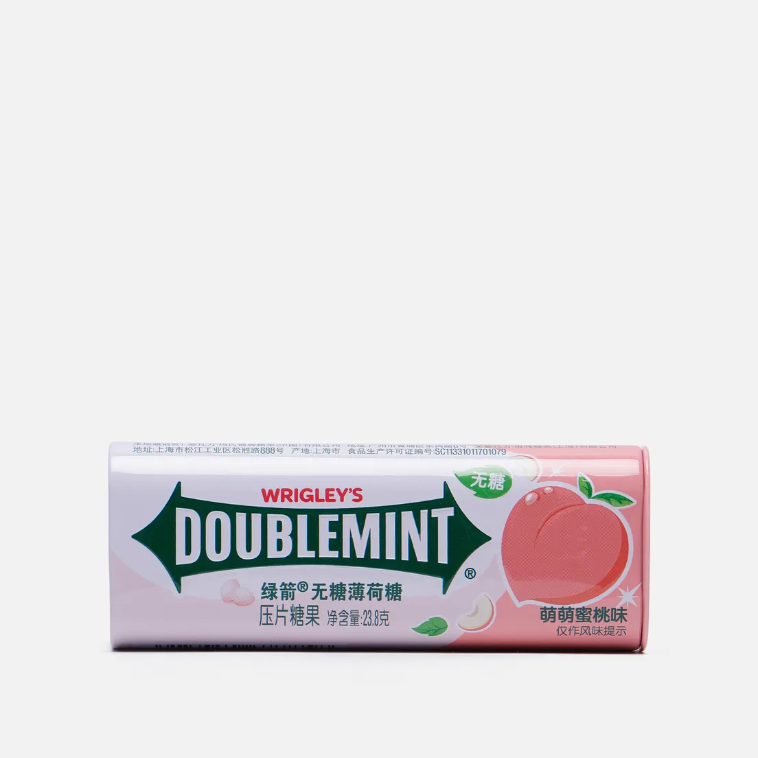 Wrigley's Жевательная резинка Doublemint Pech Mints Metal Box