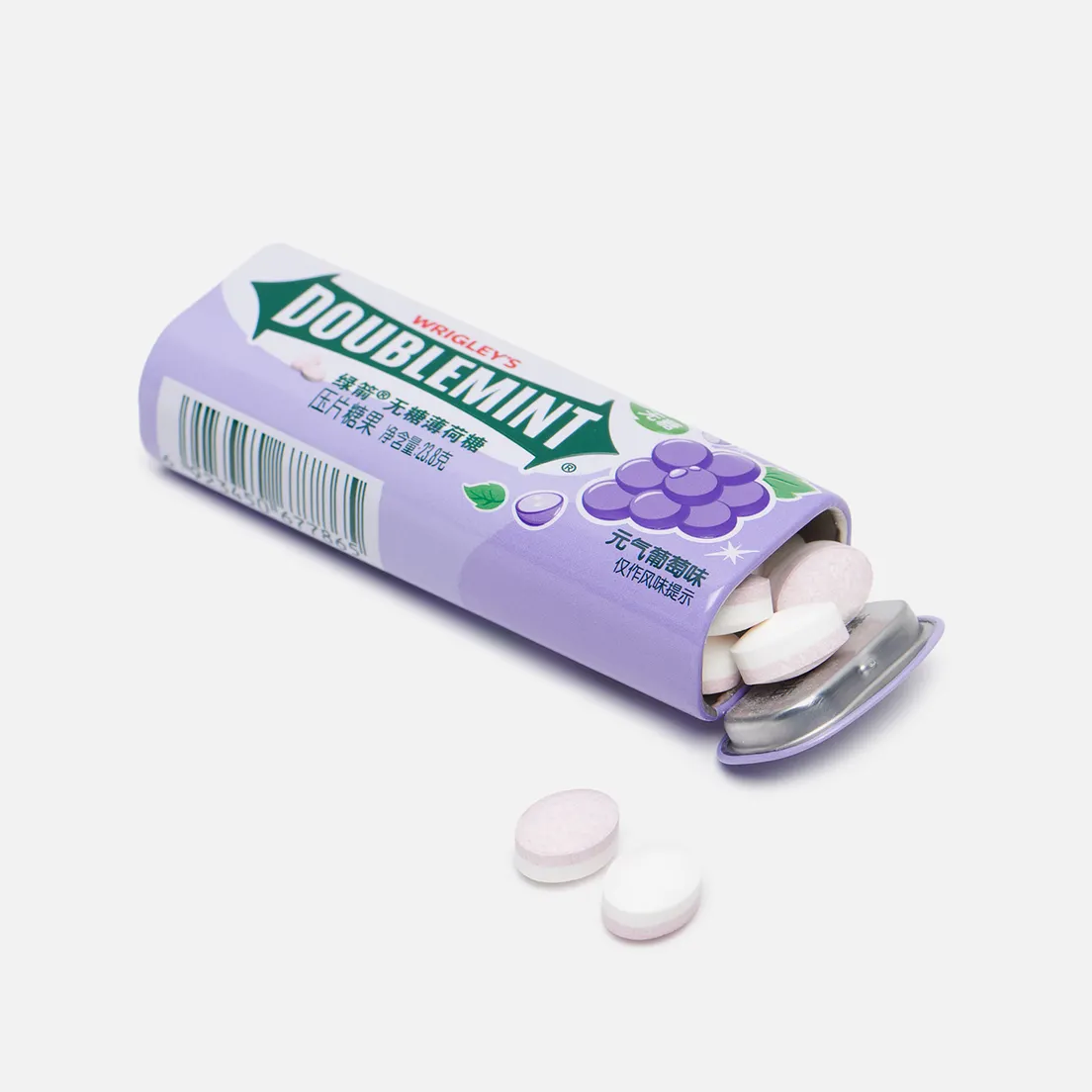 Wrigley's Жевательная резинка Doublemint Grape Mints Metal Box