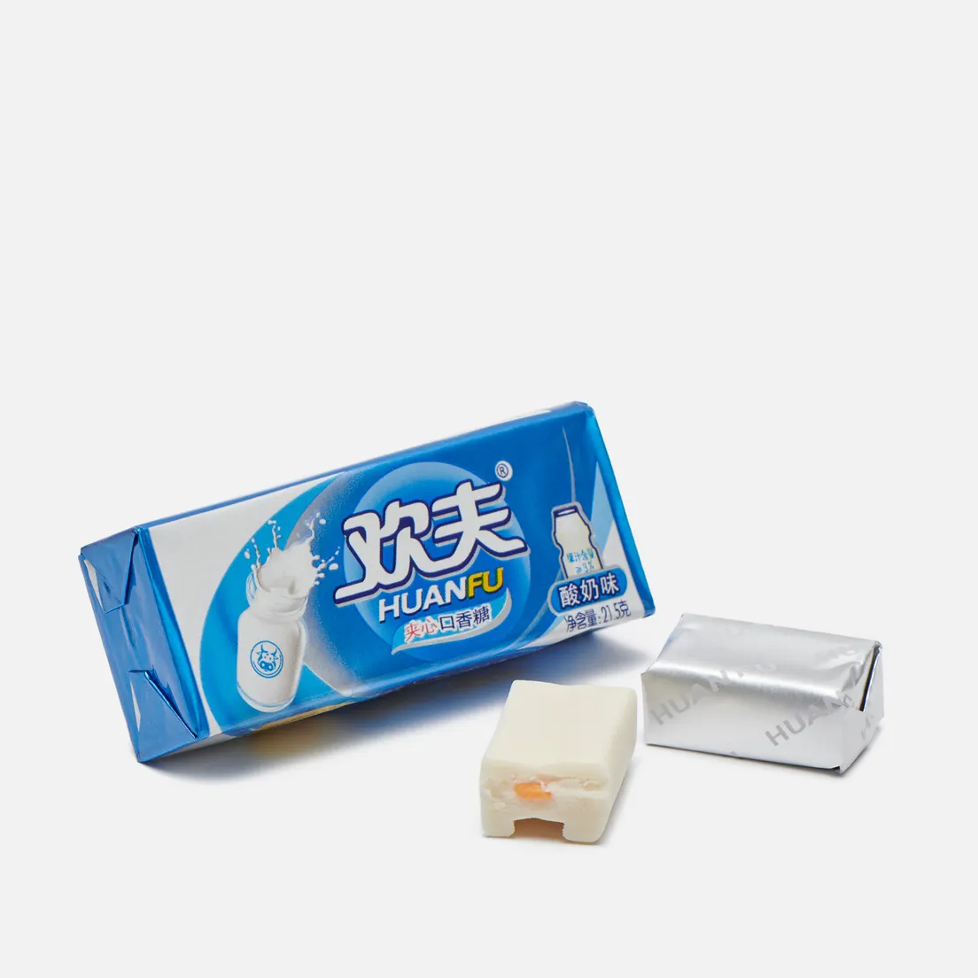 Huanfu Жевательная резинка Milk