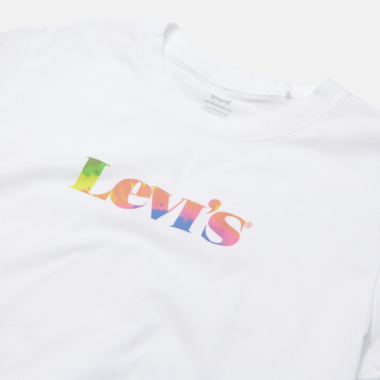Женская футболка Levi's Graphic Varsity White