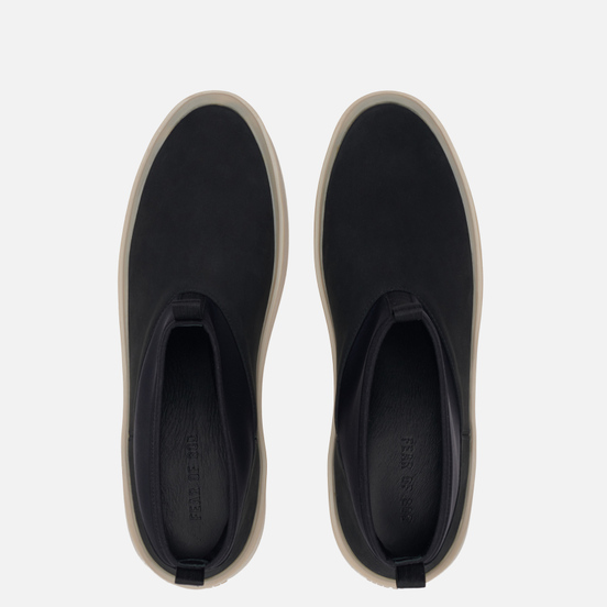Мужские ботинки Fear of God Polar Wolf Nubuck/Neoprene Black