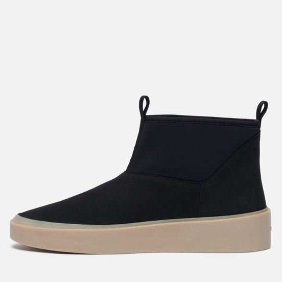 Мужские ботинки Fear of God Polar Wolf Nubuck/Neoprene Black