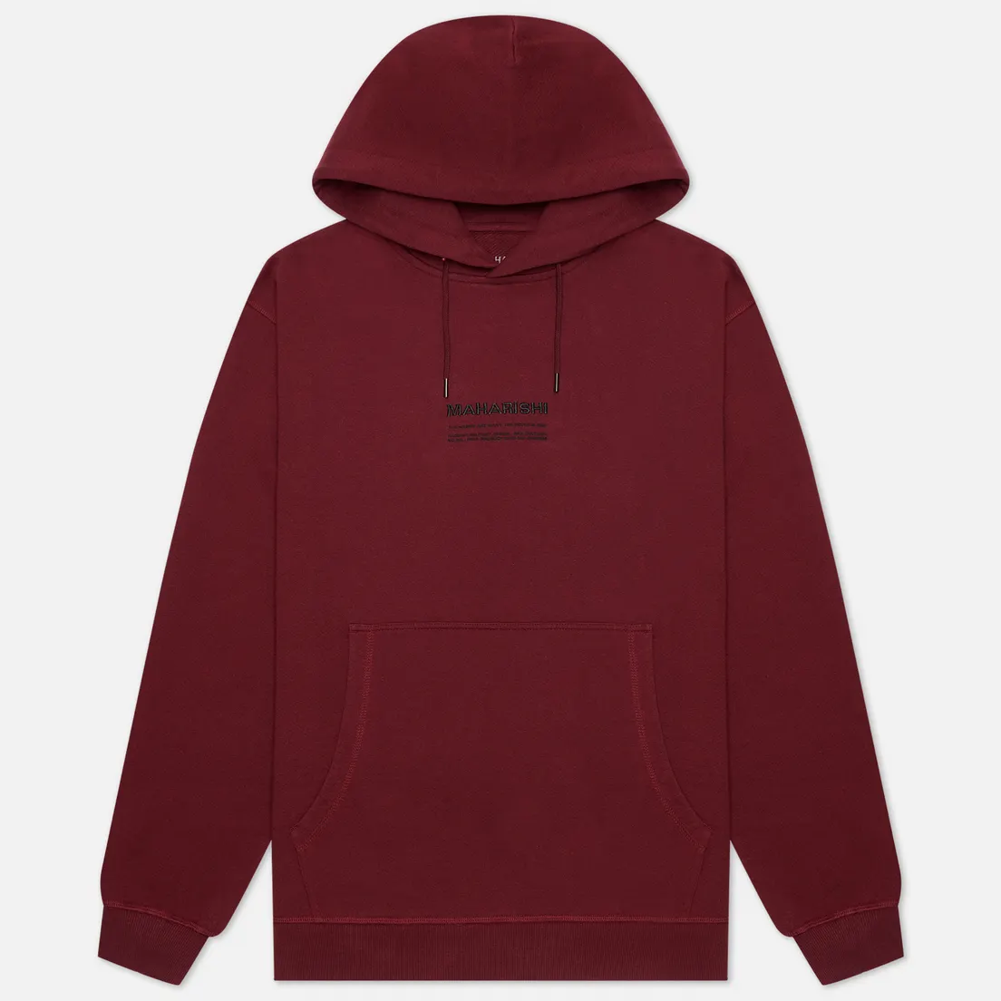 maharishi Мужская толстовка Organic Hooded Military Type Embroidery
