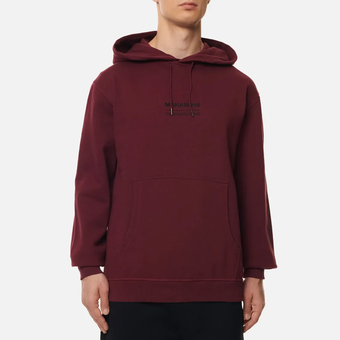 maharishi Мужская толстовка Organic Hooded Military Type Embroidery