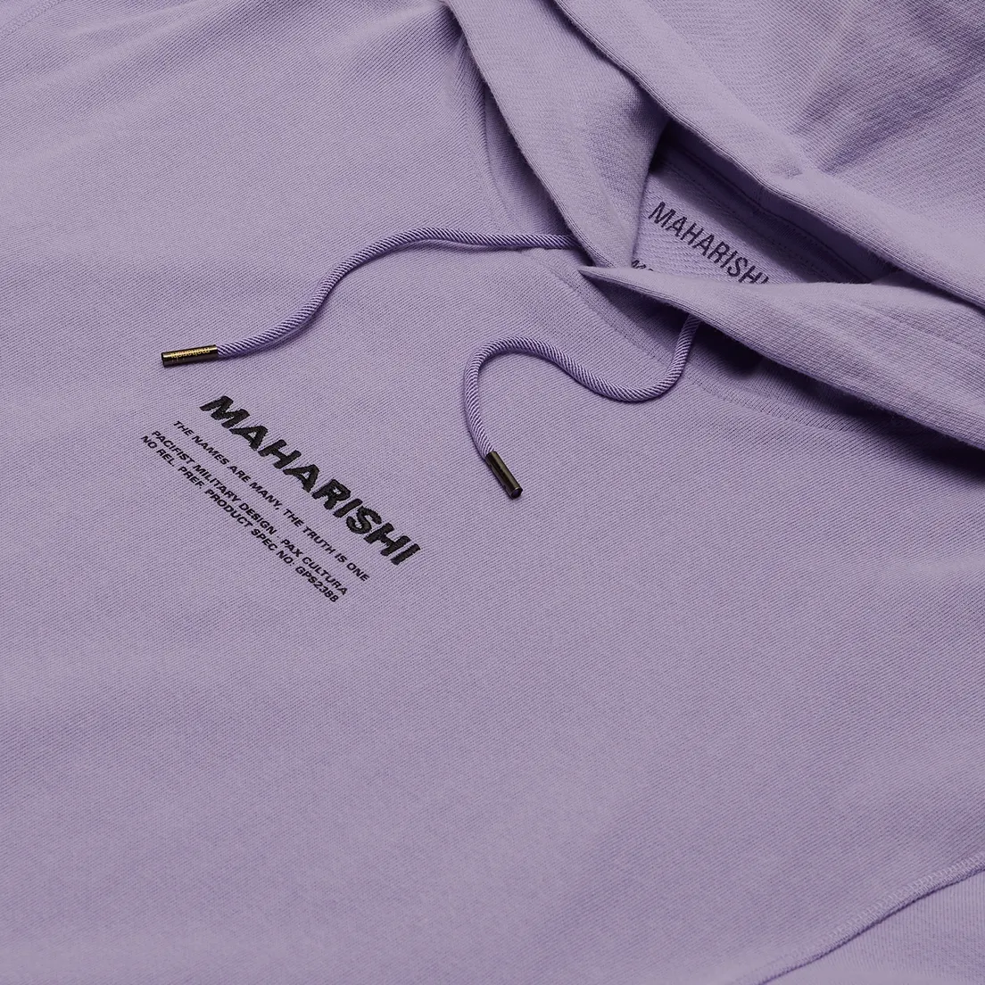 maharishi Мужская толстовка Organic Hooded Military Type Embroidery