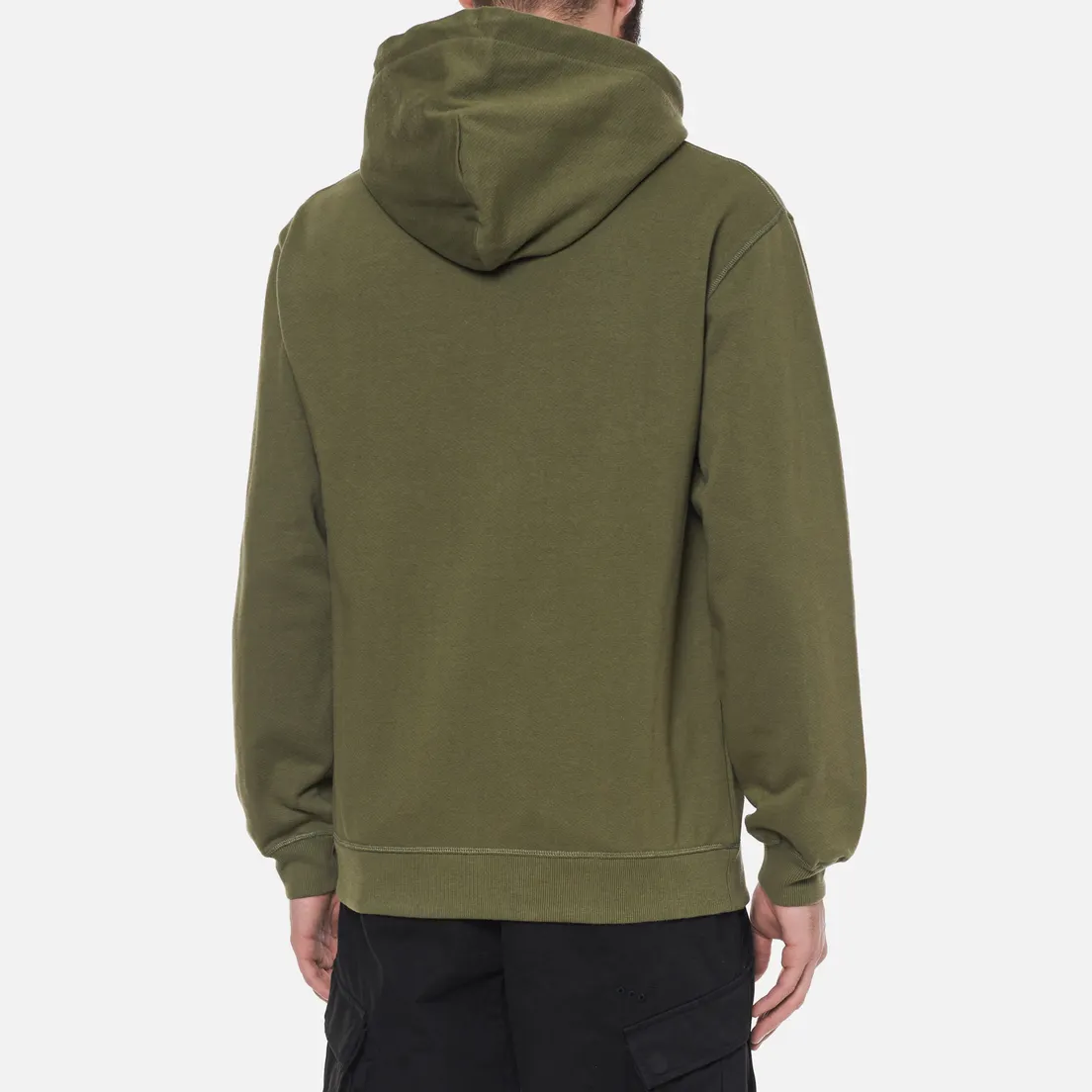 maharishi Мужская толстовка Organic Hooded Military Type Embroidery