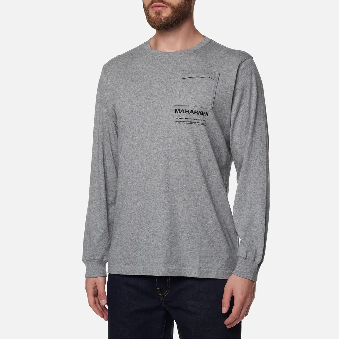 maharishi Мужской лонгслив Miltype