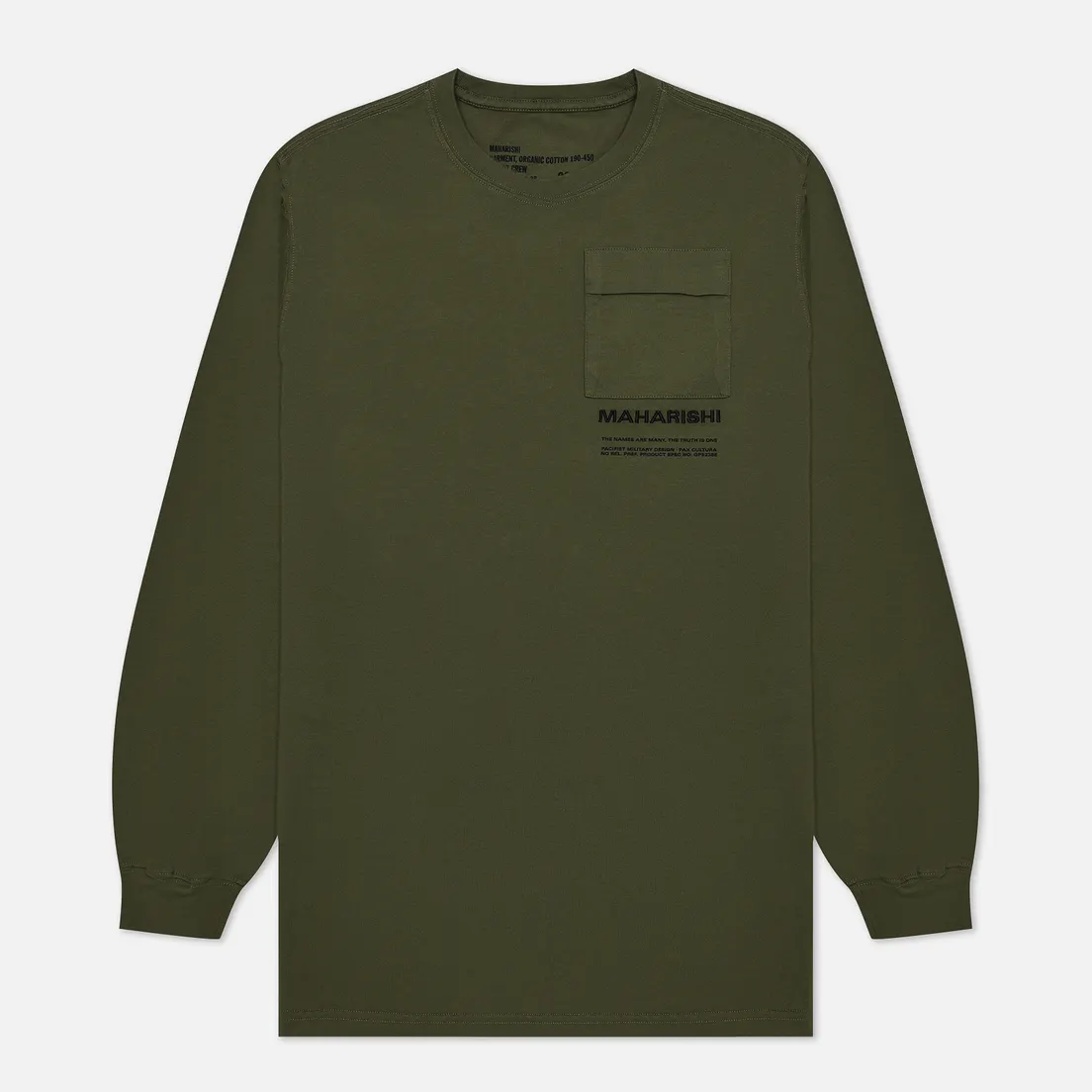 maharishi Мужской лонгслив Miltype