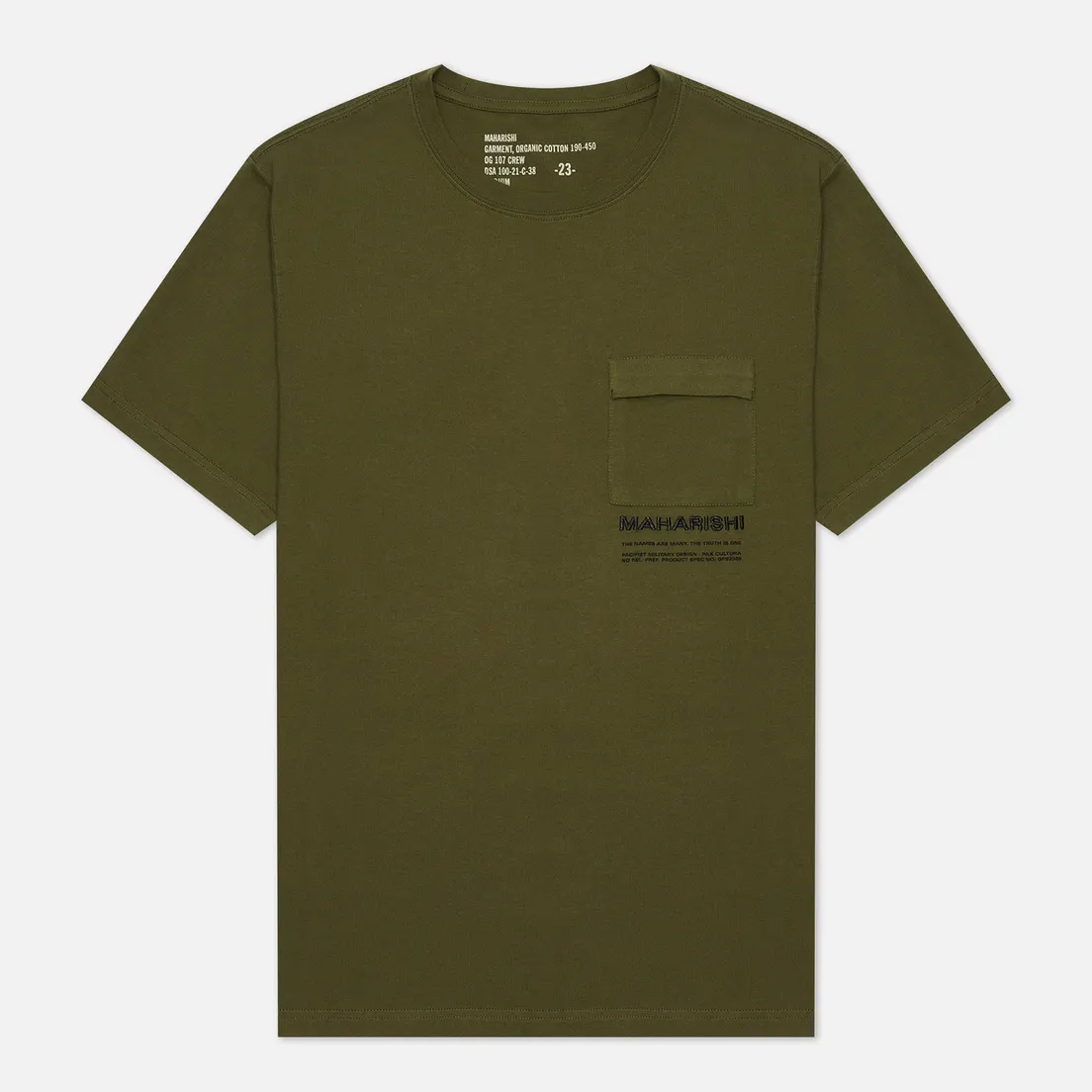 maharishi Мужская футболка Miltype Pocket