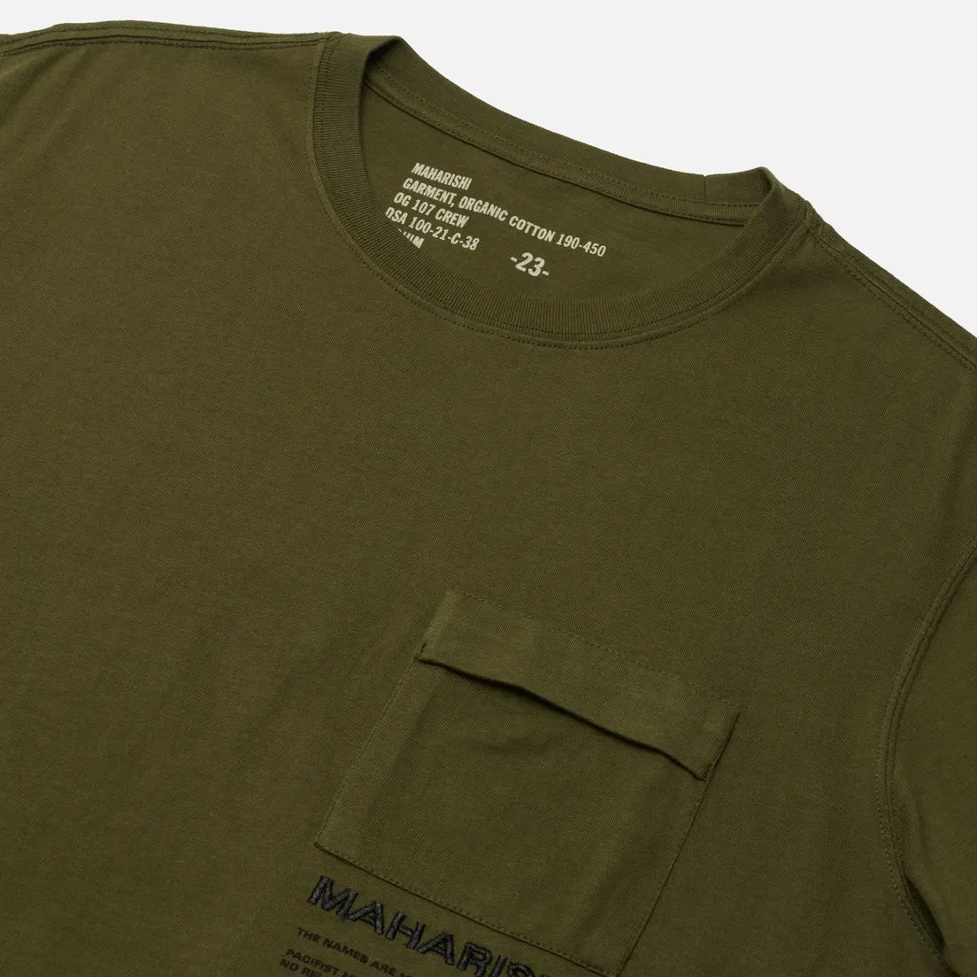 maharishi Мужская футболка Miltype Pocket