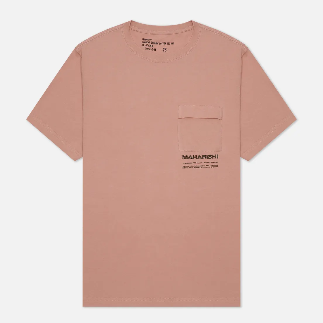 maharishi Мужская футболка Miltype Pocket
