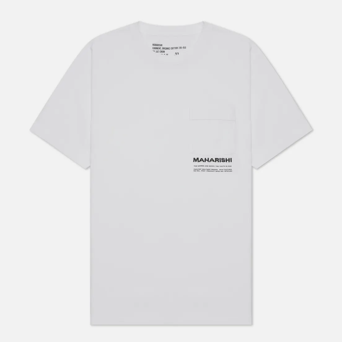 maharishi Мужская футболка Miltype Pocket