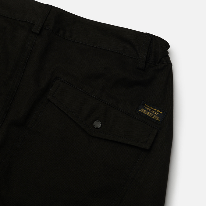 Мужские брюки Maharishi, цвет чёрный, размер S 7024-BLACK Miltype Custom Organic Cotton Twill - фото 3