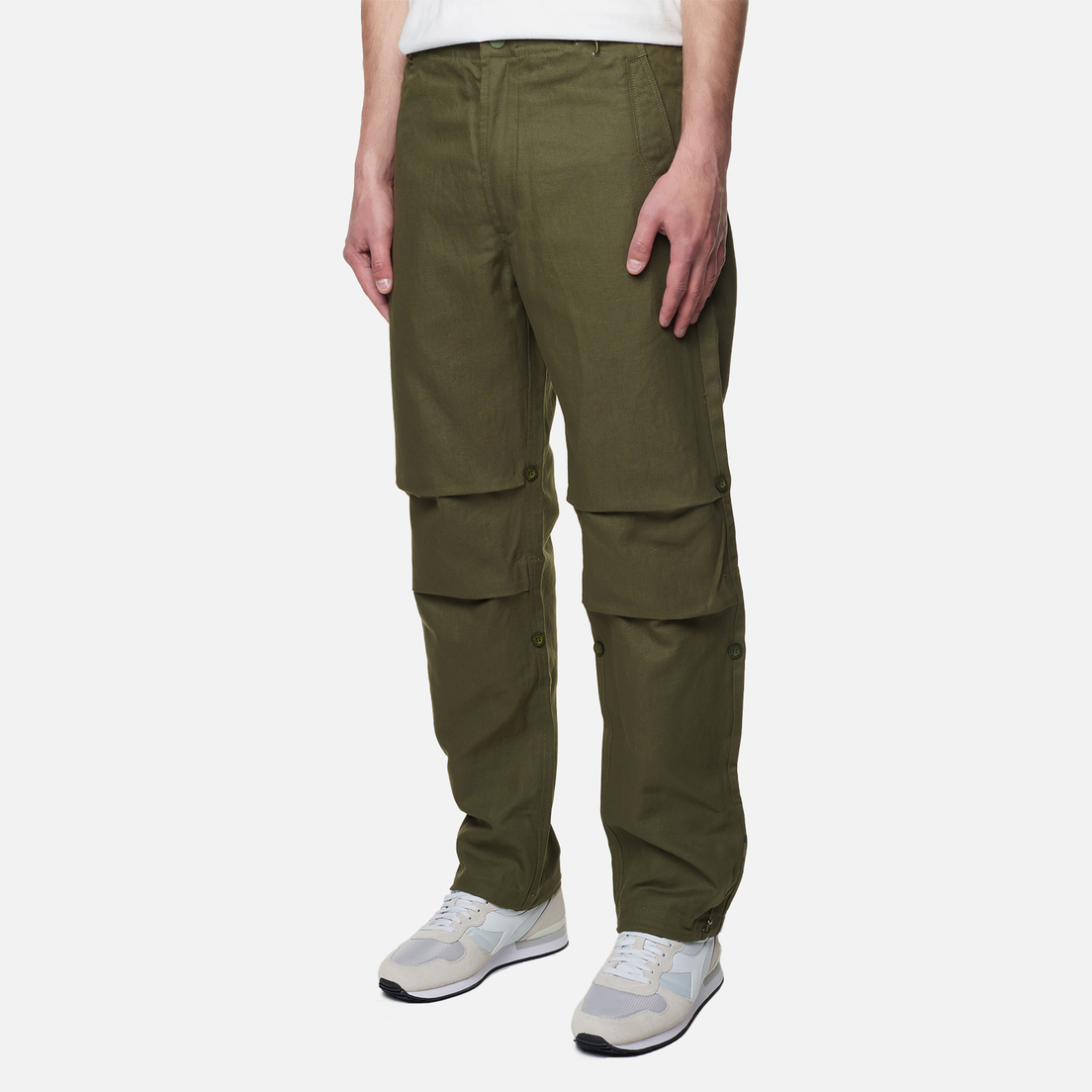 maharishi Мужские брюки Miltype Organic Straight Snocord