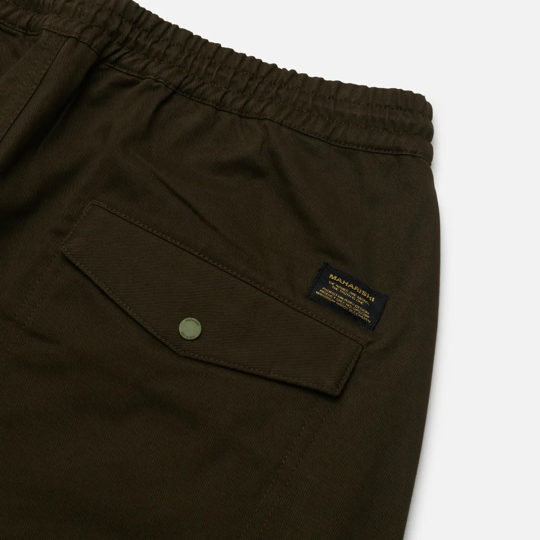 maharishi Мужские брюки Miltype Track Organic Cotton Twill
