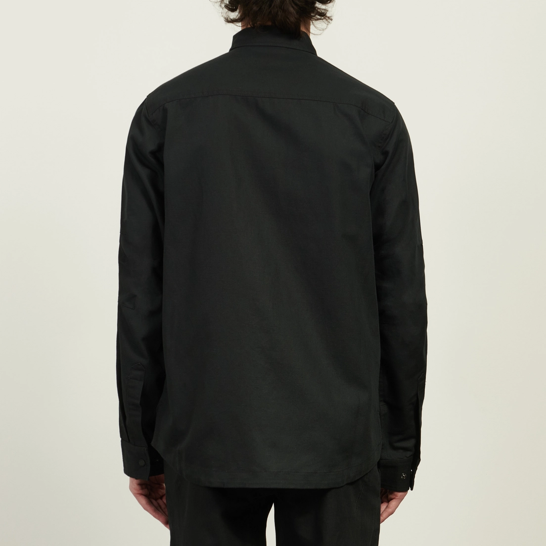 maharishi Мужская рубашка Miltype Custom Organic Cotton Twill