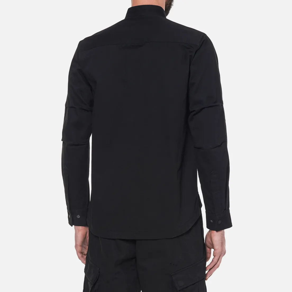 maharishi Мужская рубашка Miltype Custom Organic Cotton Twill