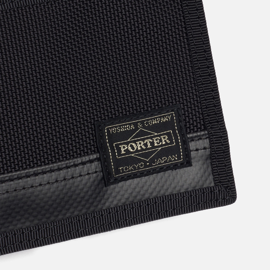 Кошелек Porter-Yoshida & Co Heat Ballistic Nylon Black