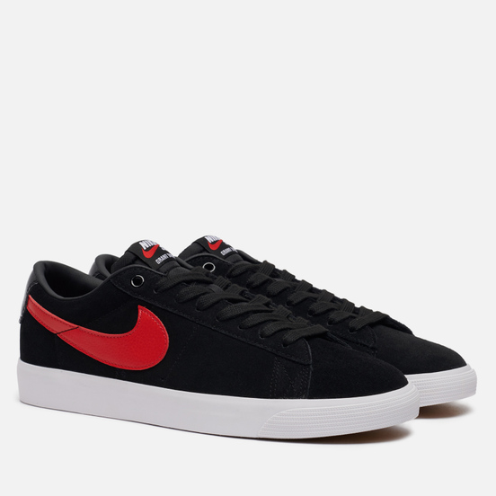 Мужские кроссовки Nike SB Blazer Low GT Black/University Red/Black/White