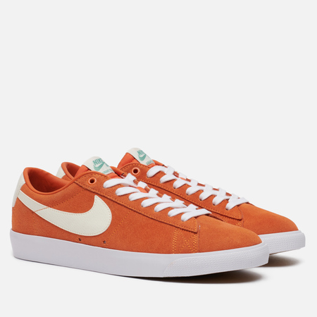 Мужские кроссовки Nike SB Blazer Low GT, цвет оранжевый, размер 37.5 EU