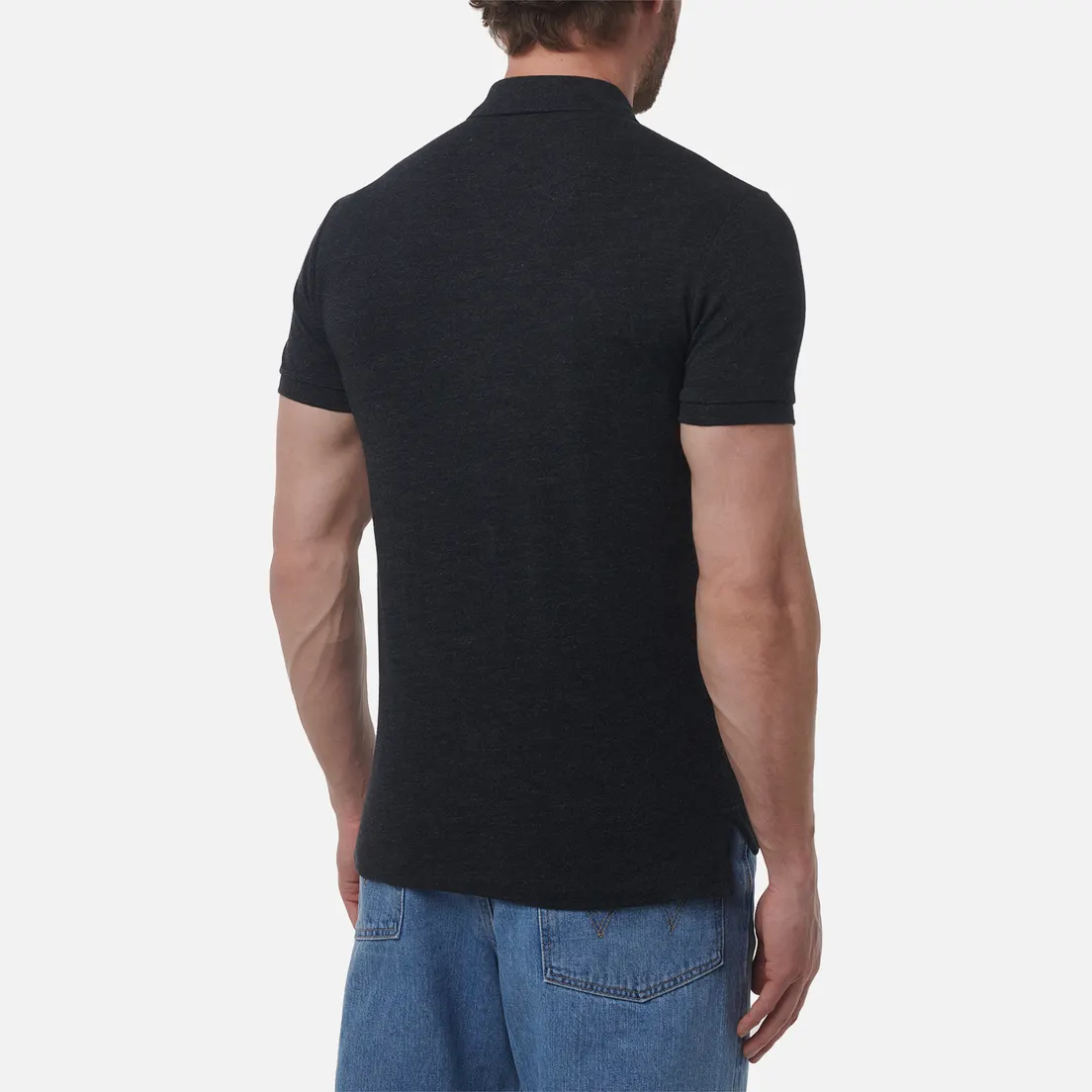 Polo Ralph Lauren Мужское поло The Iconic Basic Mesh Slim Fit