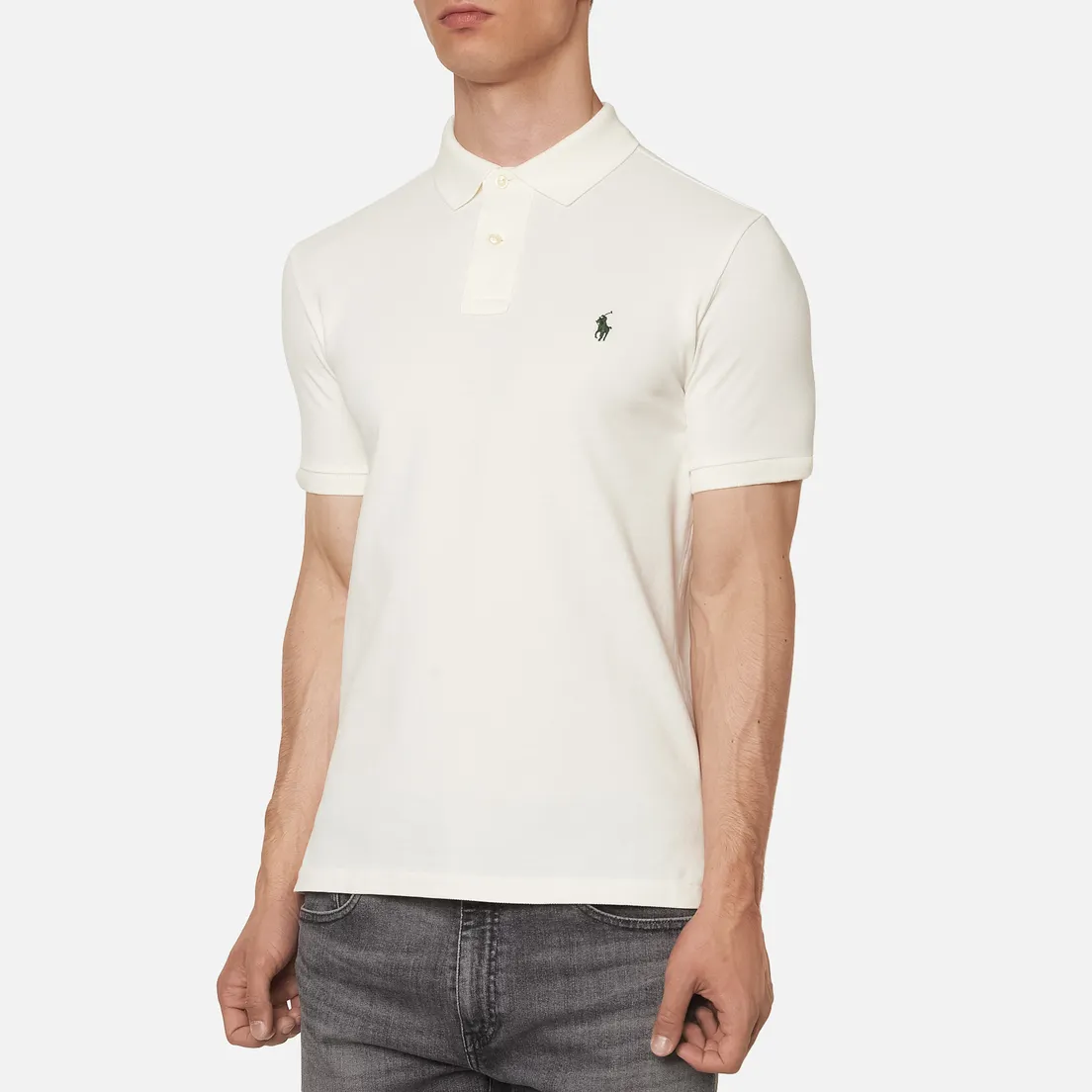 Polo Ralph Lauren Мужское поло The Iconic Basic Mesh Slim Fit