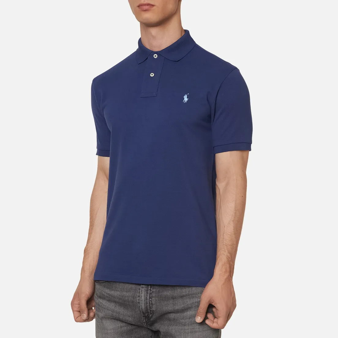 Polo Ralph Lauren Мужское поло The Iconic Basic Mesh Slim Fit