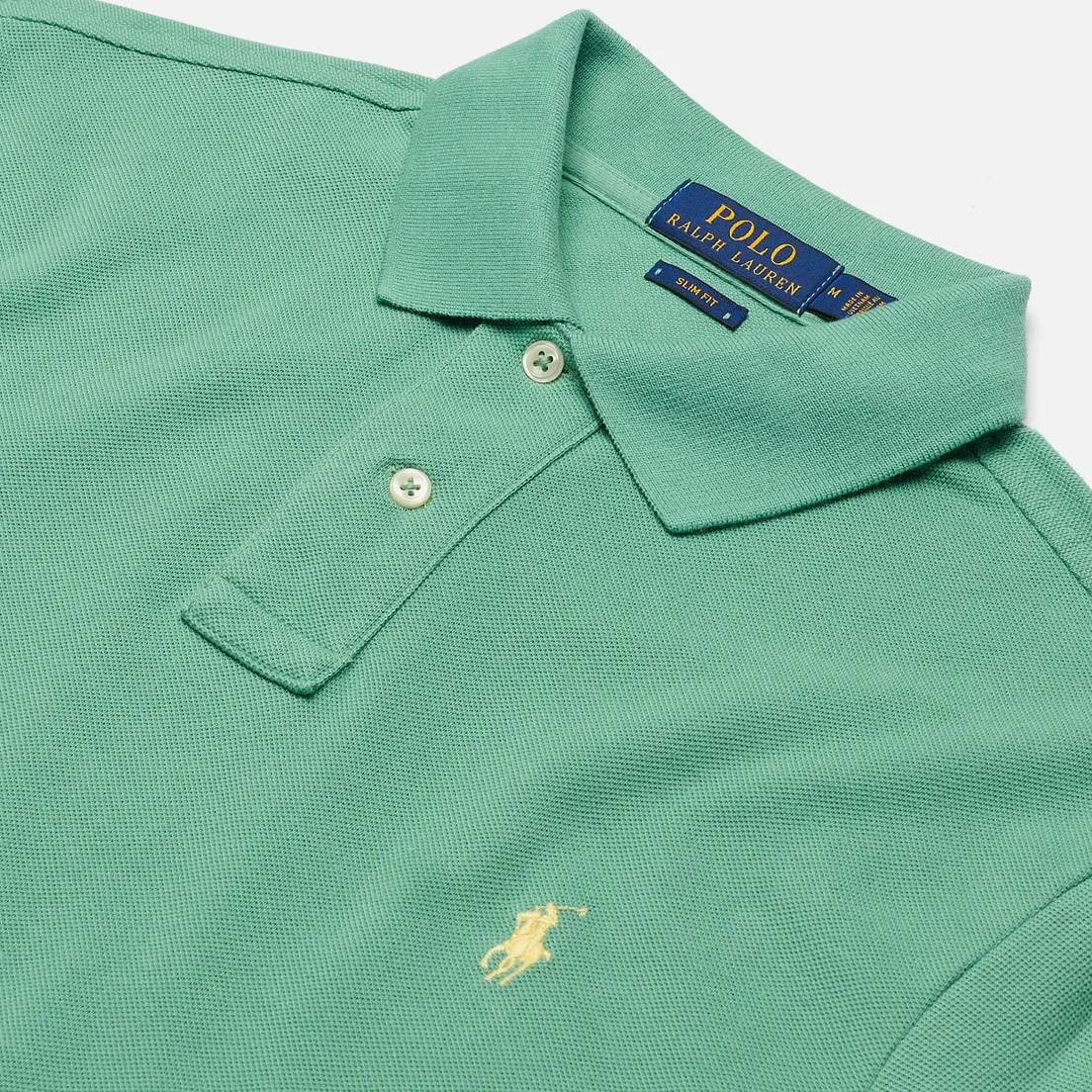 Polo Ralph Lauren Мужское поло The Iconic Basic Mesh Slim Fit