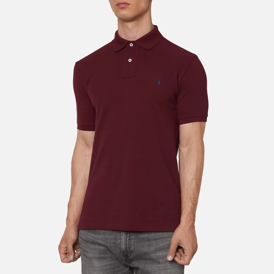 Polo Ralph Lauren Мужское поло The Iconic Basic Mesh Slim Fit