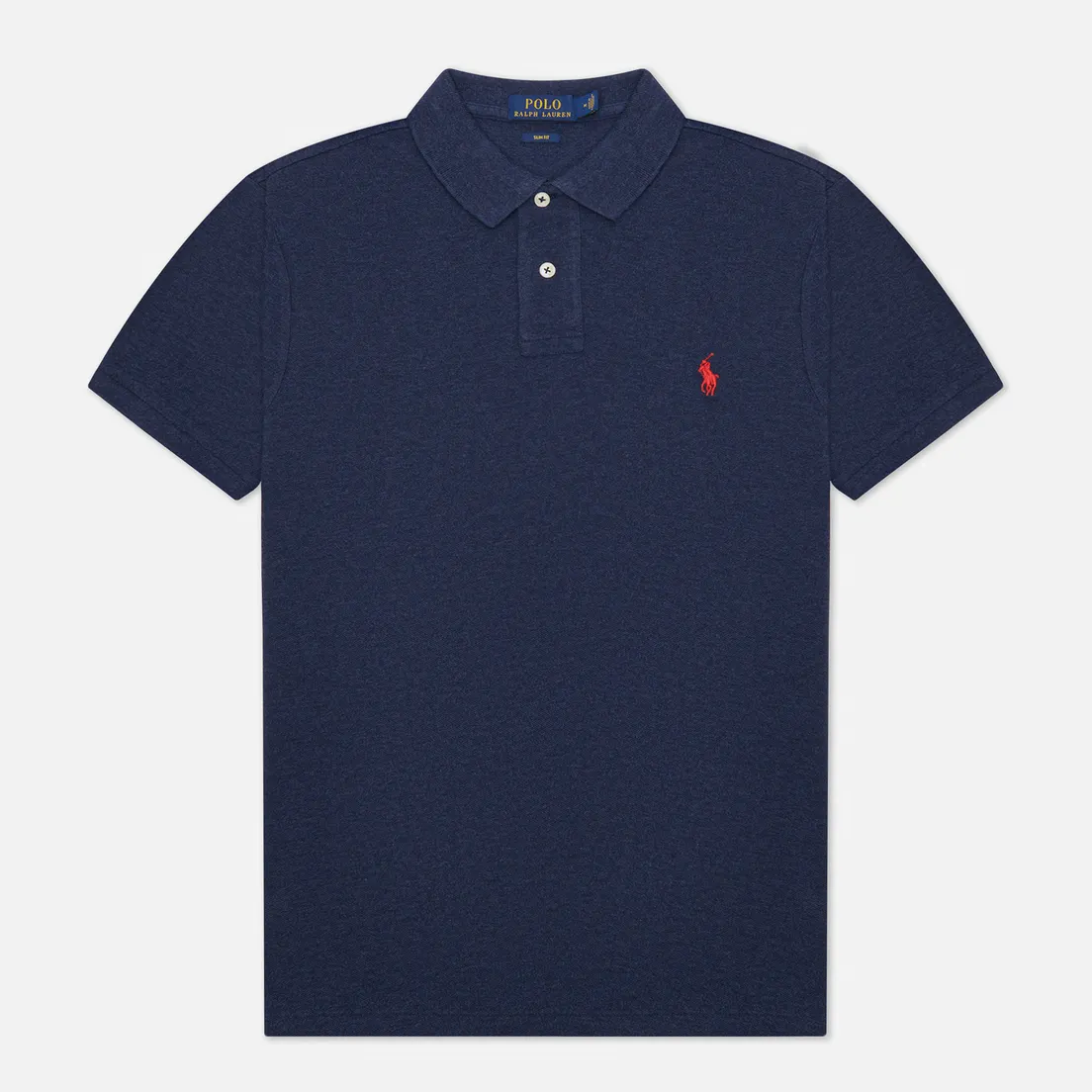Polo Ralph Lauren Мужское поло The Iconic Basic Mesh Slim Fit