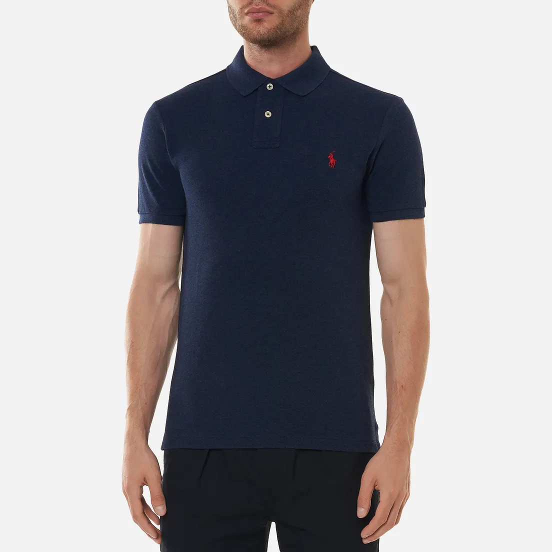 Polo Ralph Lauren Мужское поло The Iconic Basic Mesh Slim Fit