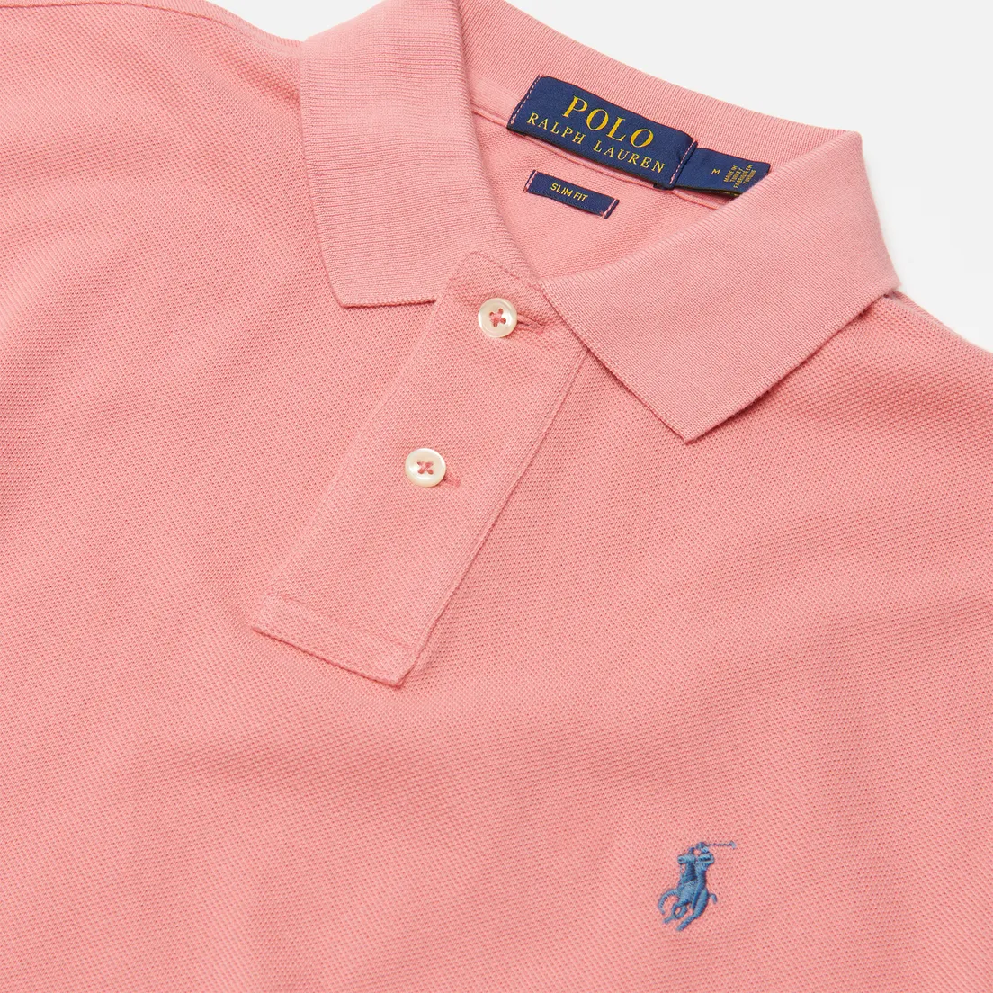 Polo Ralph Lauren Мужское поло The Iconic Basic Mesh Slim Fit