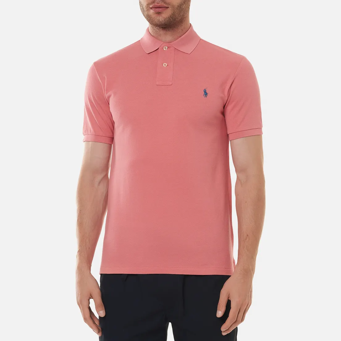Polo Ralph Lauren Мужское поло The Iconic Basic Mesh Slim Fit