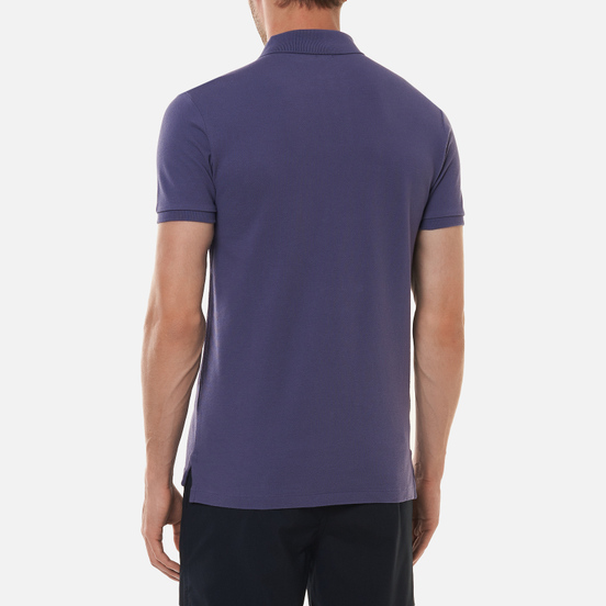 Мужское поло Polo Ralph Lauren The Iconic Basic Mesh Slim Fit Juneberry/Turquoise