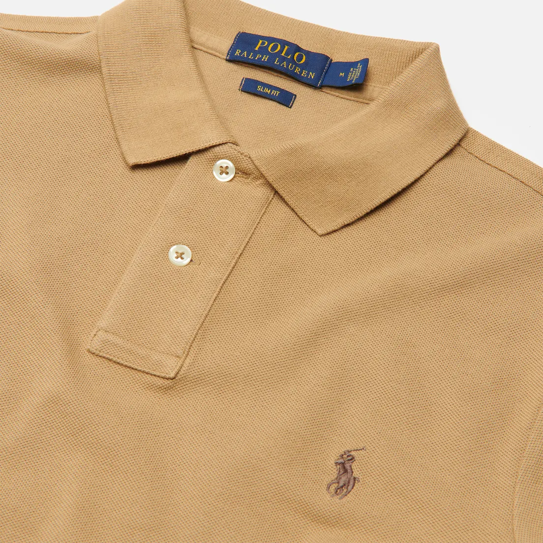 Polo Ralph Lauren Мужское поло The Iconic Basic Mesh Slim Fit