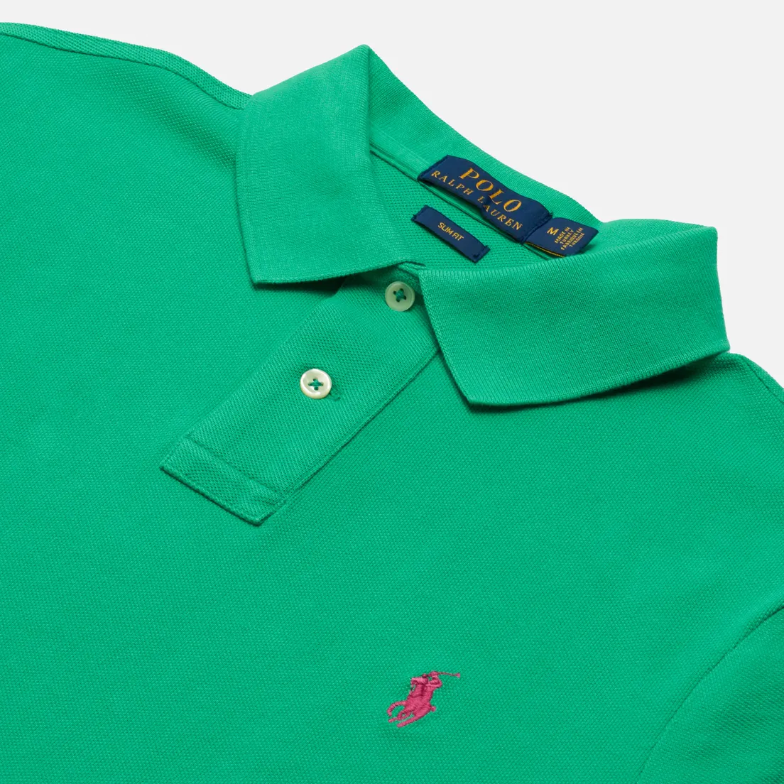 Polo Ralph Lauren Мужское поло The Iconic Basic Mesh Slim Fit