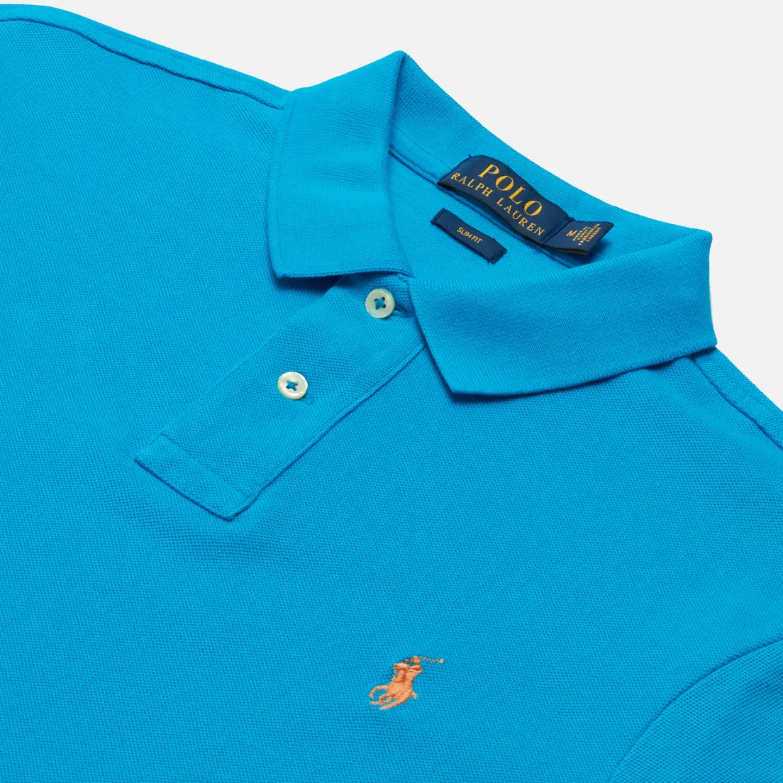 Polo Ralph Lauren Мужское поло The Iconic Basic Mesh Slim Fit