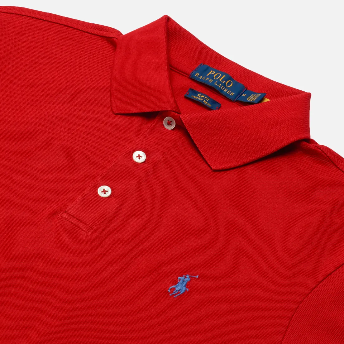 Polo Ralph Lauren Мужское поло Slim Fit Stretch Mesh