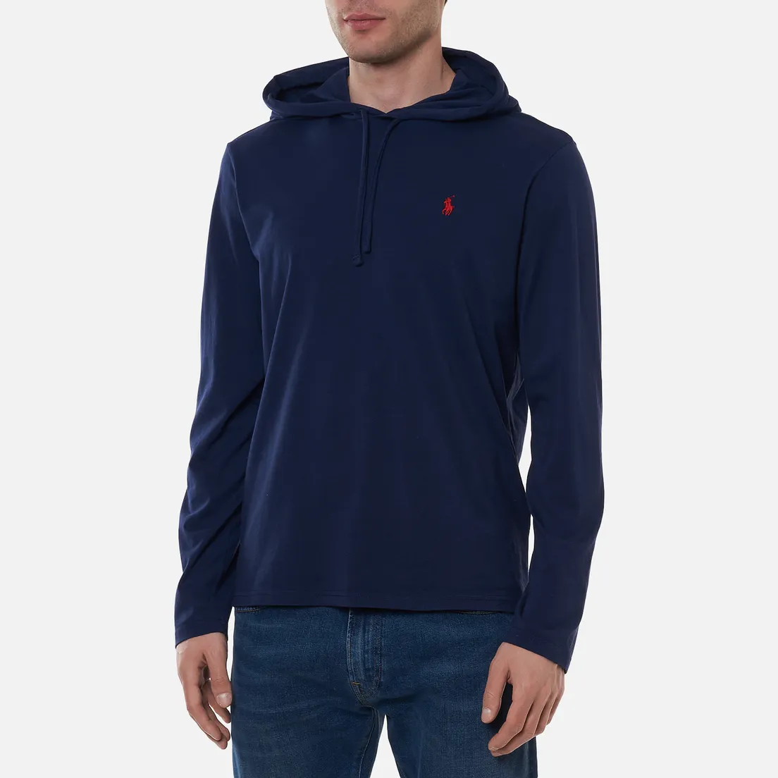 Polo Ralph Lauren Мужской лонгслив Embroidered Pony Hoodie