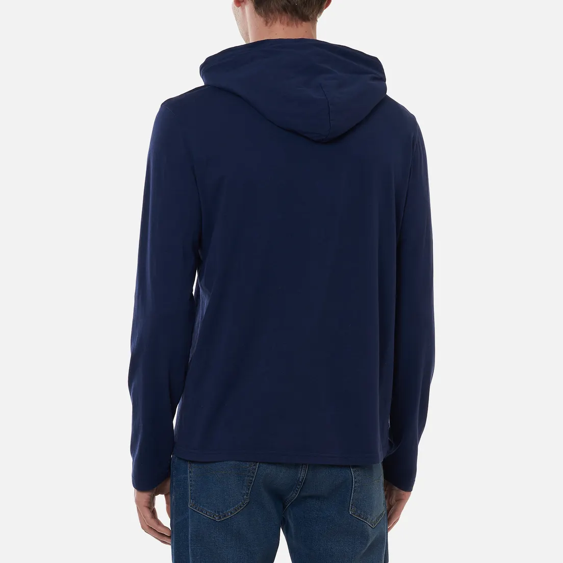 Polo Ralph Lauren Мужской лонгслив Embroidered Pony Hoodie