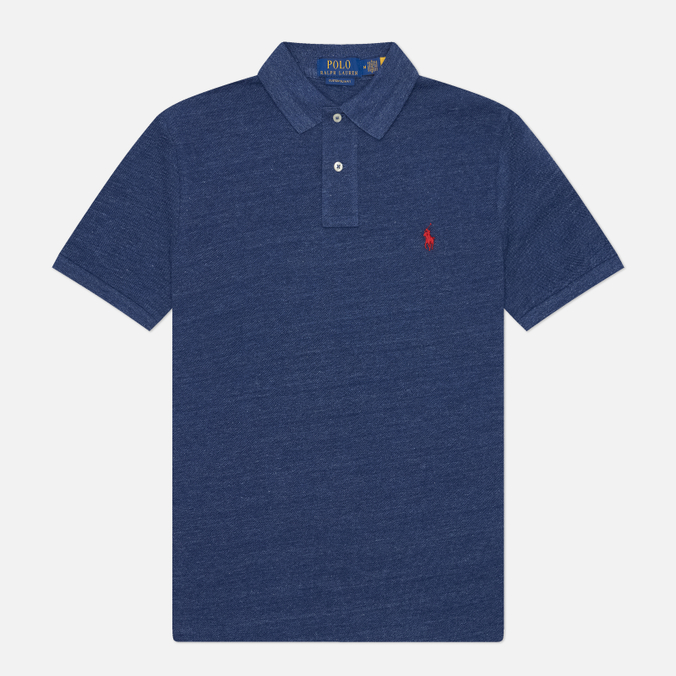 Мужское поло Polo Ralph Lauren Custom Slim Fit Cotton Mesh