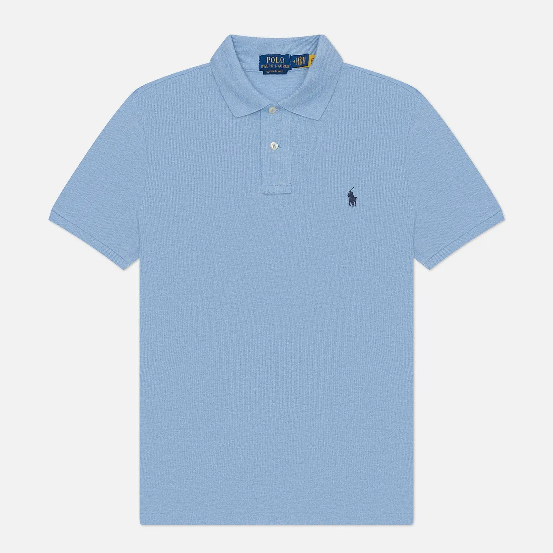 Polo Ralph Lauren Мужское поло Custom Slim Fit Cotton Mesh