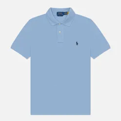 Polo Ralph Lauren Мужское поло Custom Slim Fit Cotton Mesh
